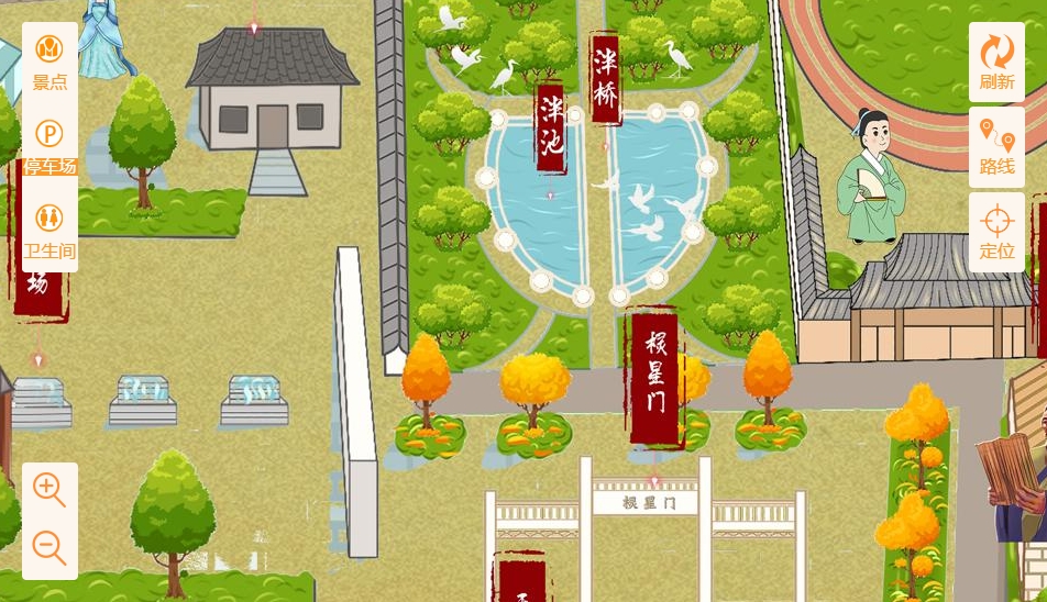 北关手绘地图景区语音讲解导览系统：智慧景区建设的基石